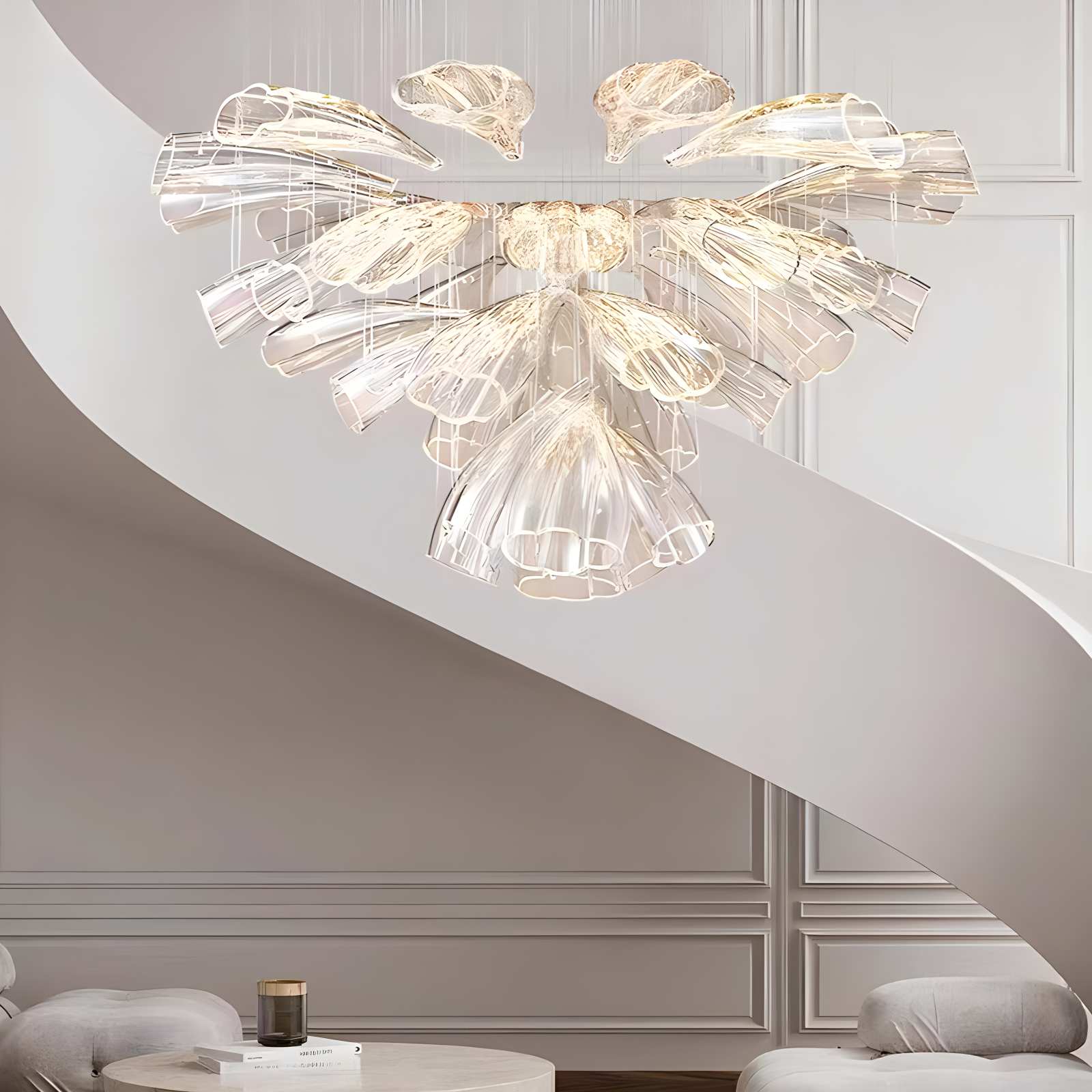 Antizer Italian Luxury Creative Bud Ceiling Chandelier