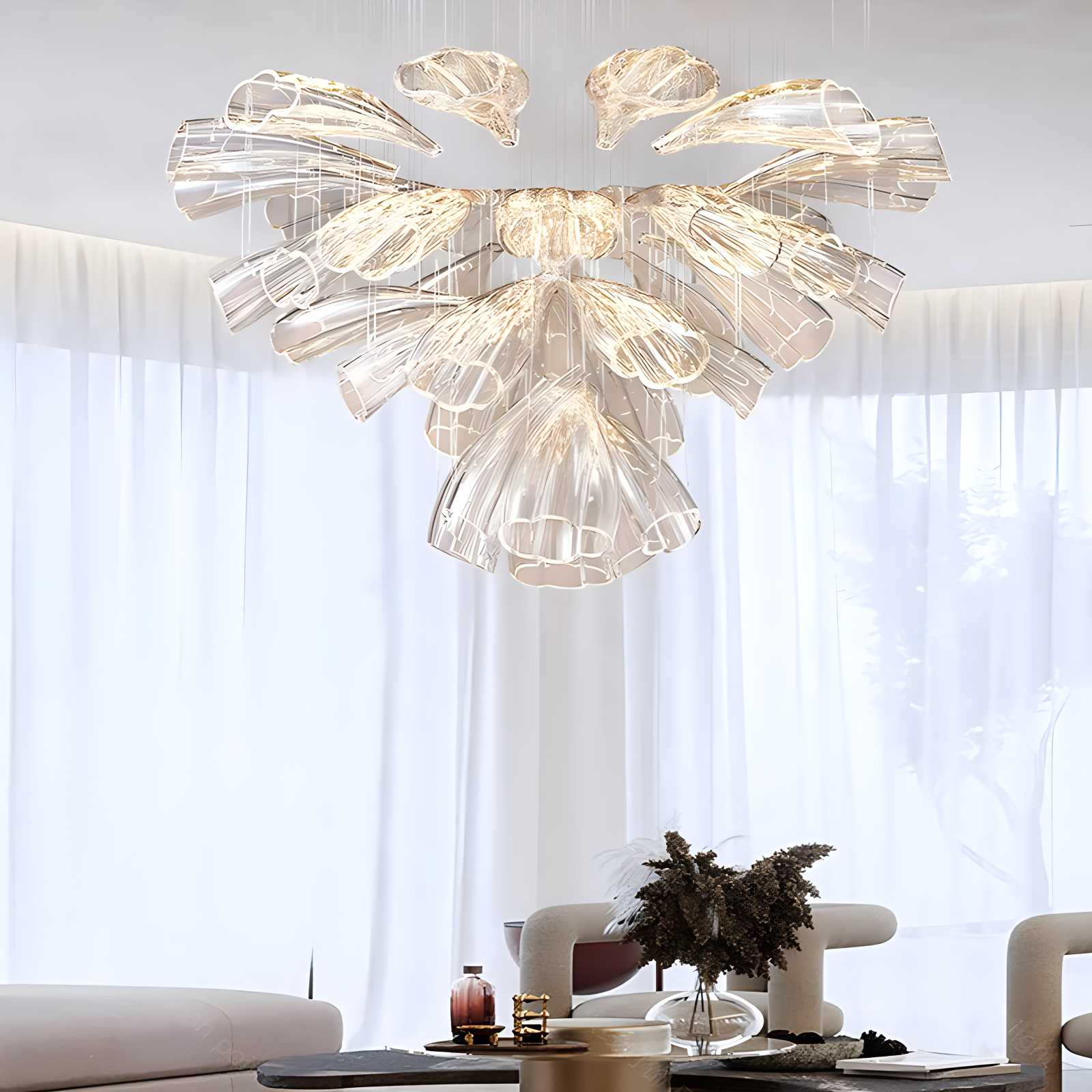 Antizer Italian Luxury Creative Bud Ceiling Chandelier