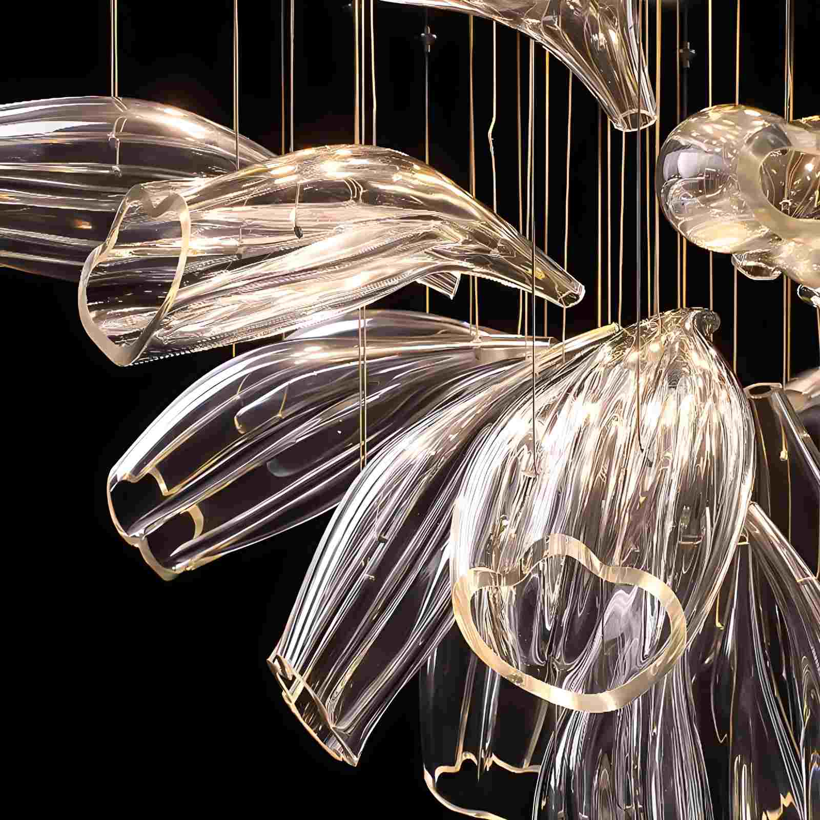 Antizer Italian Luxury Creative Bud Ceiling Chandelier