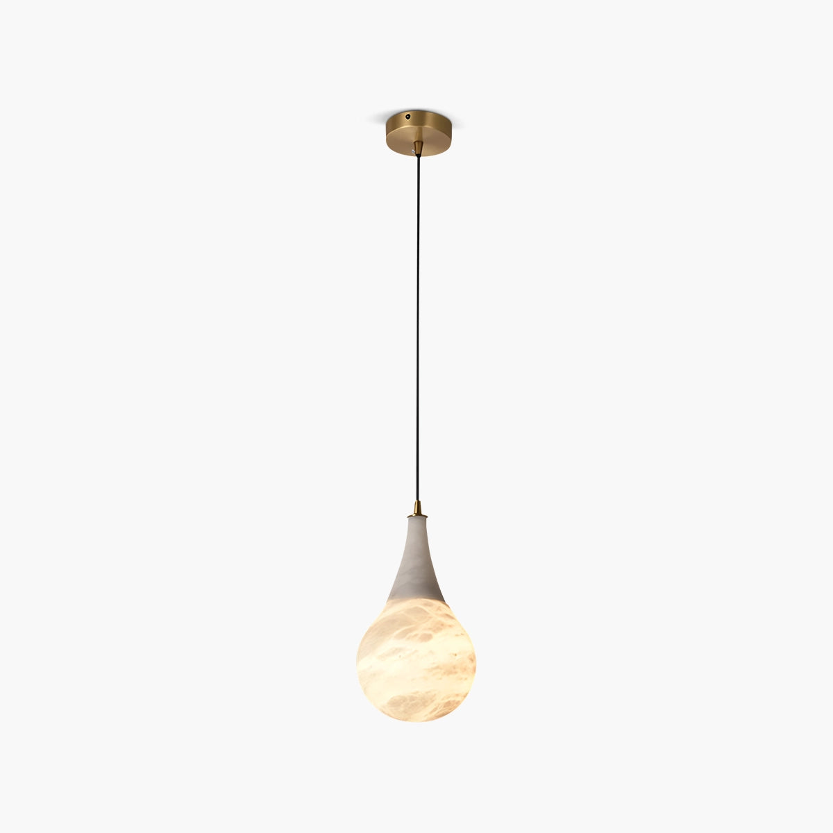 Antizer Creative Waterdrop Spanish Alabaster Pendant Light