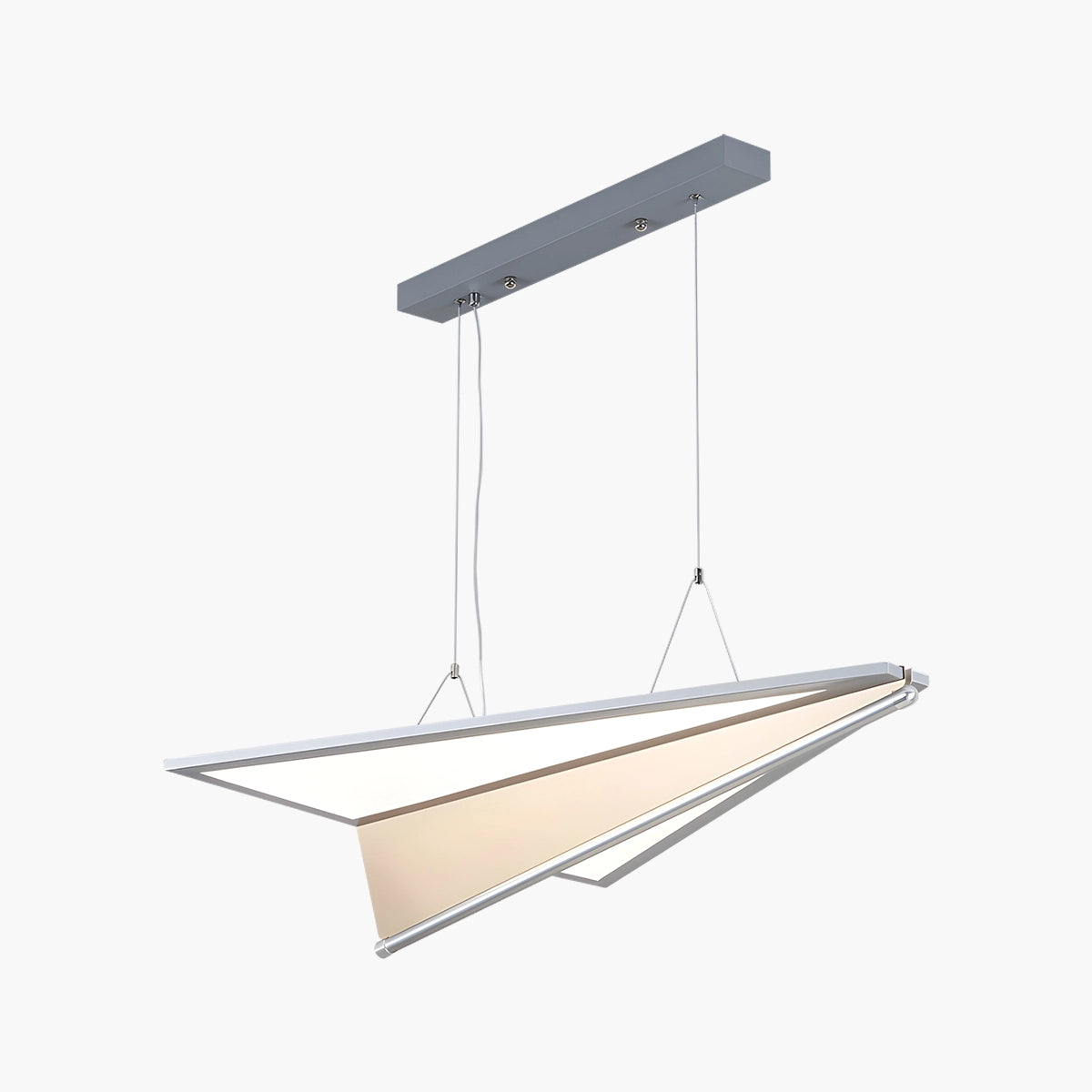 modern airplane pendant light