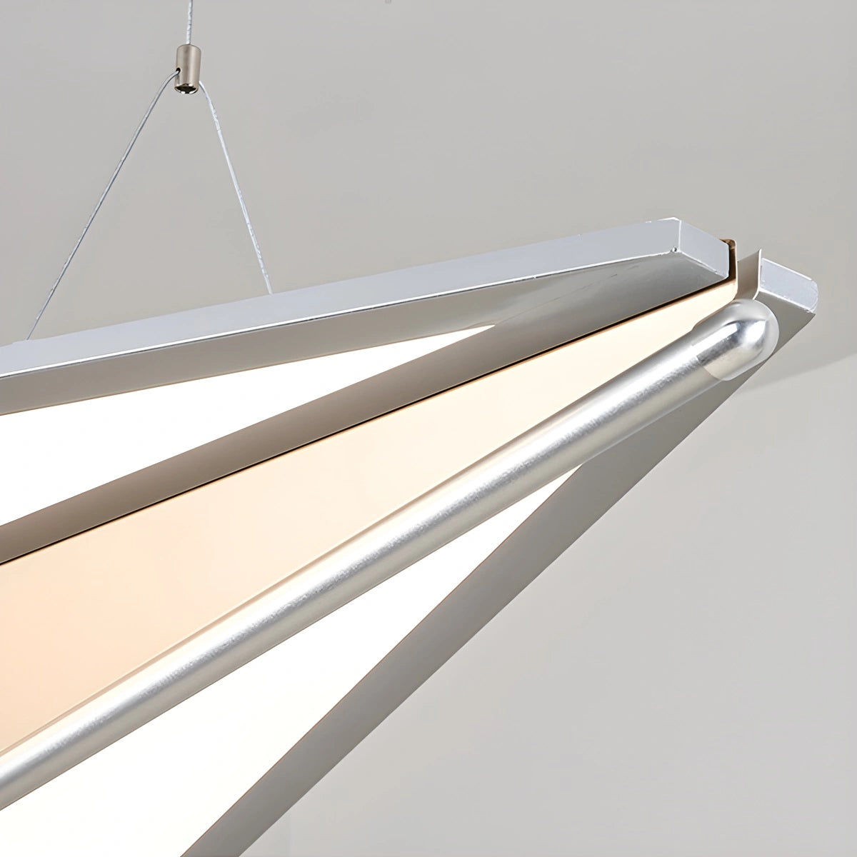 LED airplane pendant light
