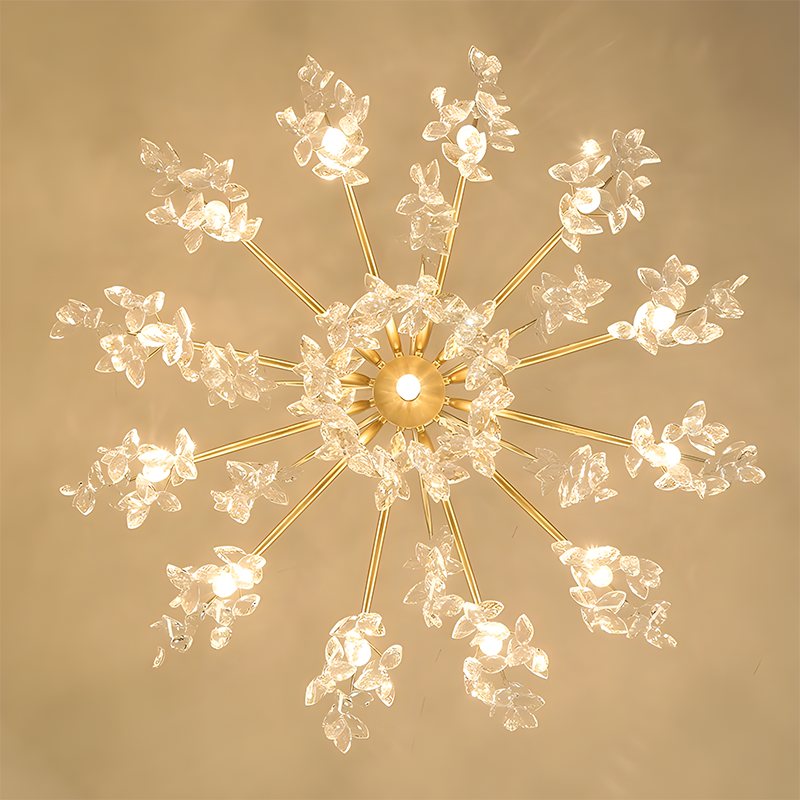 Antizer French Light Luxury Crystal Chandelier