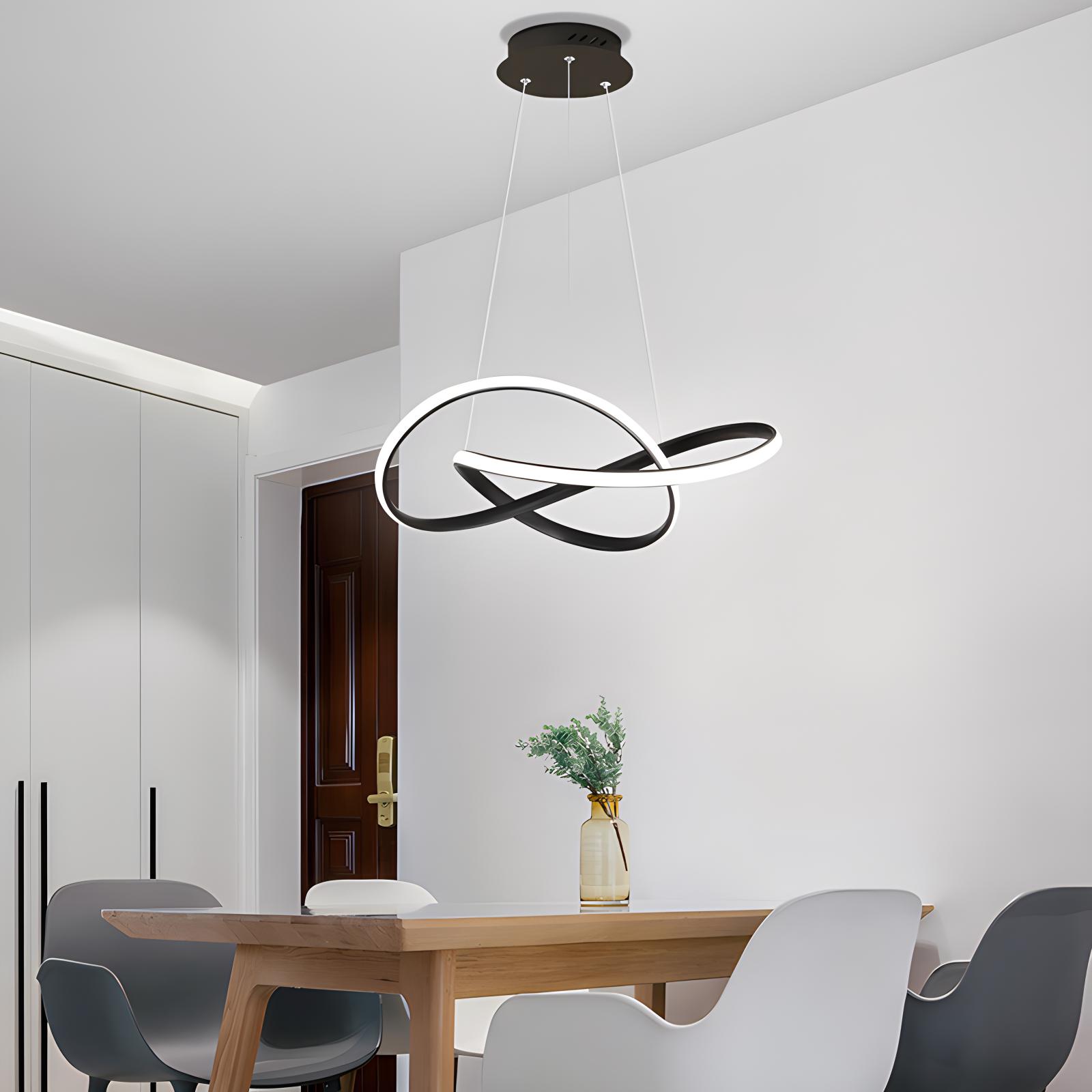 Antizer Creative Linear Chandelier for Dining Room