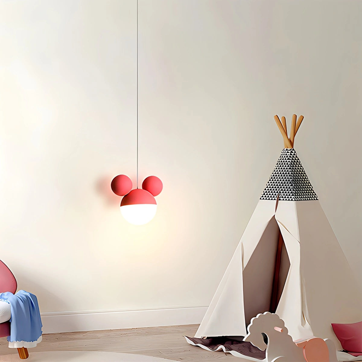 Antizer Cartoon Mickey Pendant Lamp