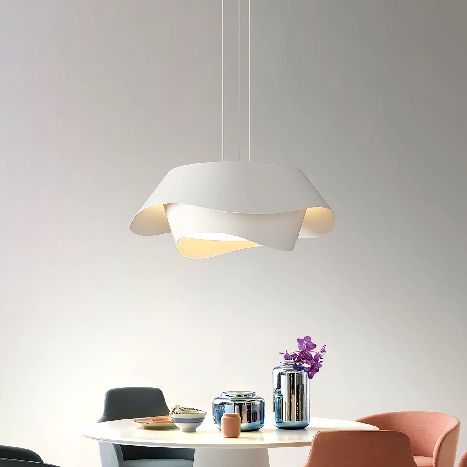 Antizer Flower Shaped Acrylic Pendant Light for Dining Room