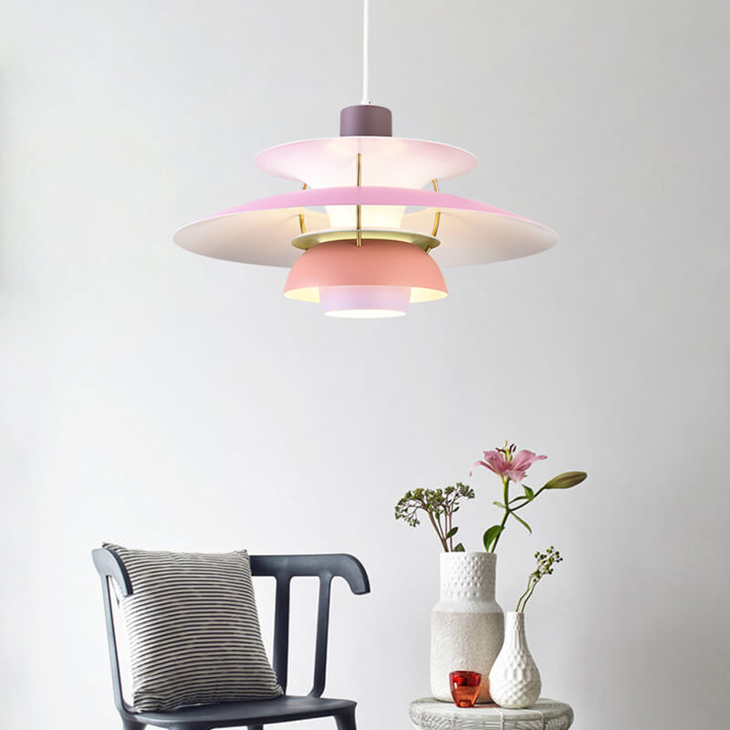 Antizer Modern Nordic Style Multi-layer Hanging Pendant Light
