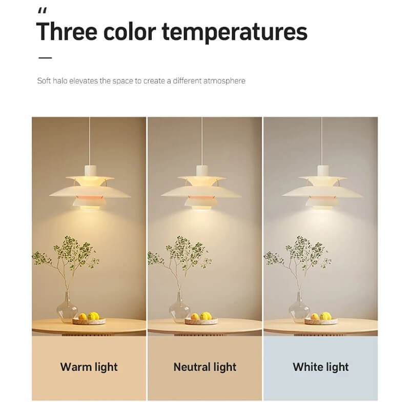 Antizer Modern Nordic Style Multi-layer Hanging Pendant Light