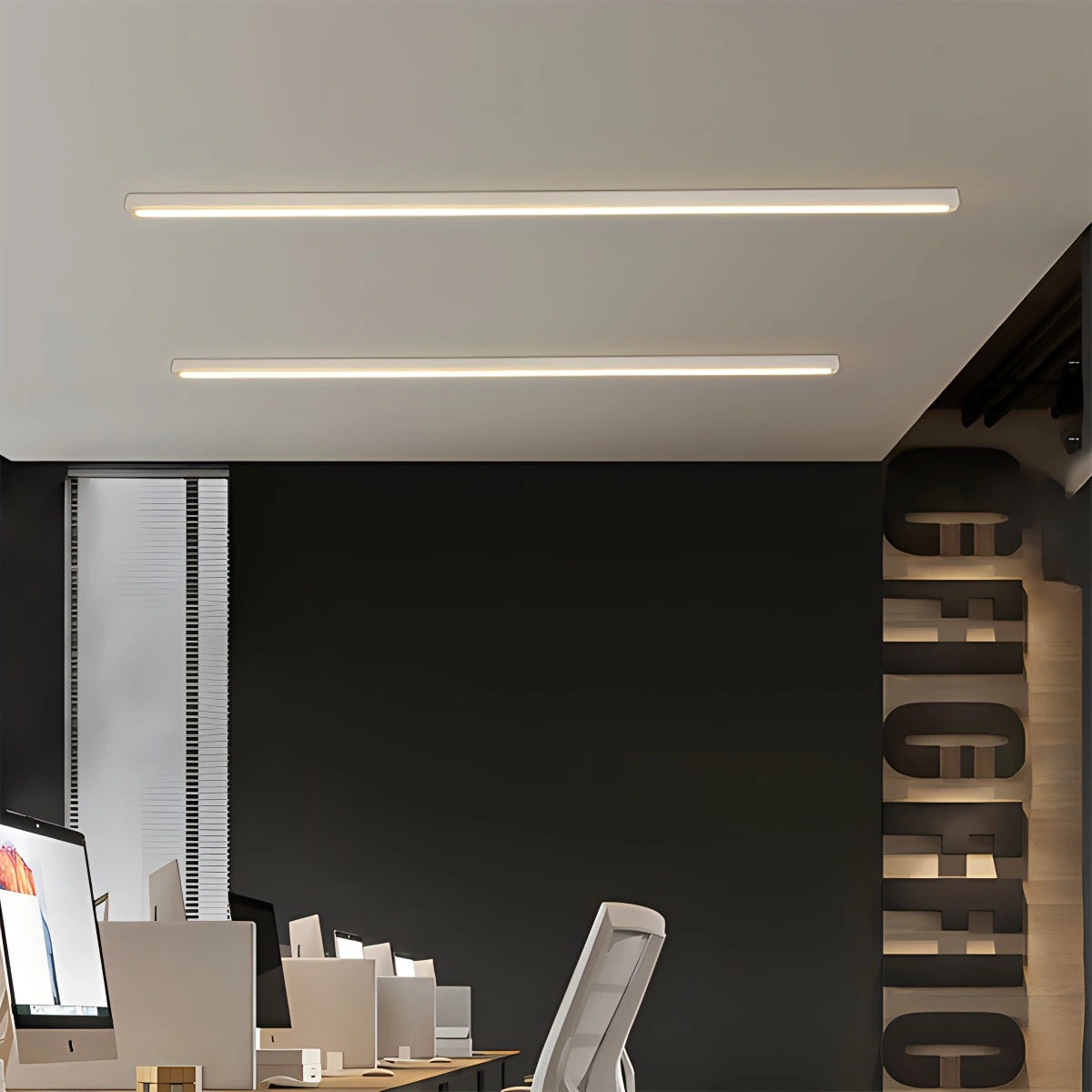 Antizer Dimmable Long Linear Ceiling Light