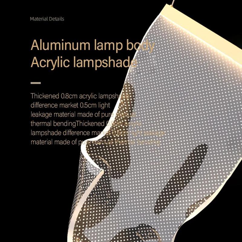 Antizer Light Luxury Art Large Chandelier