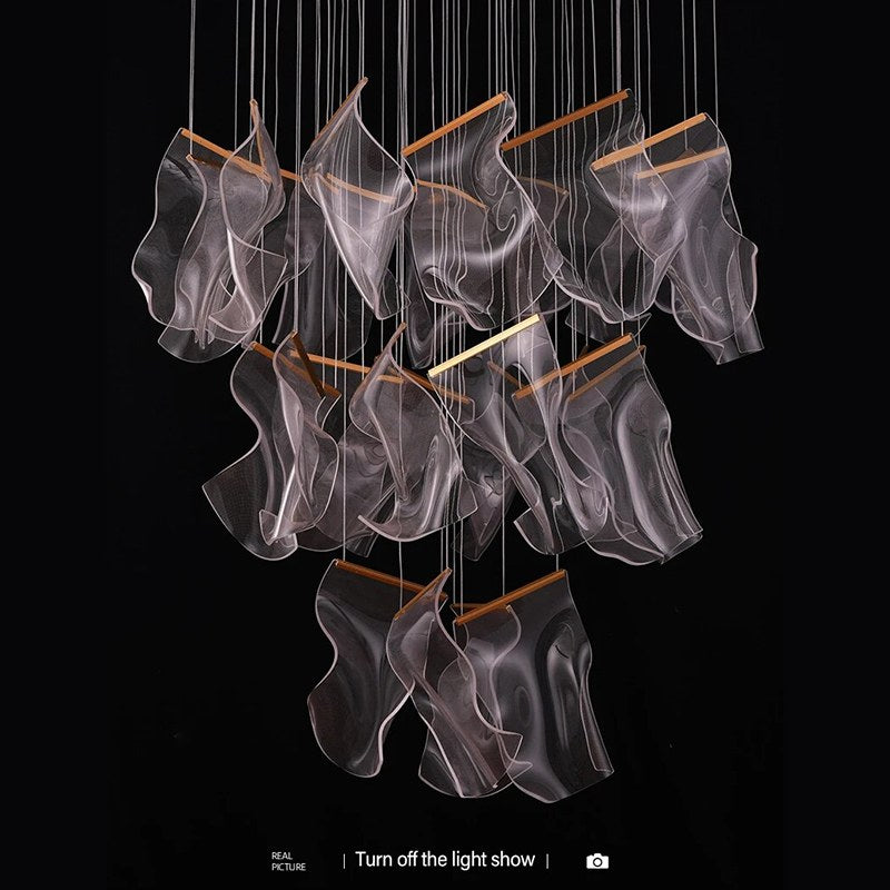Antizer Light Luxury Art Large Chandelier