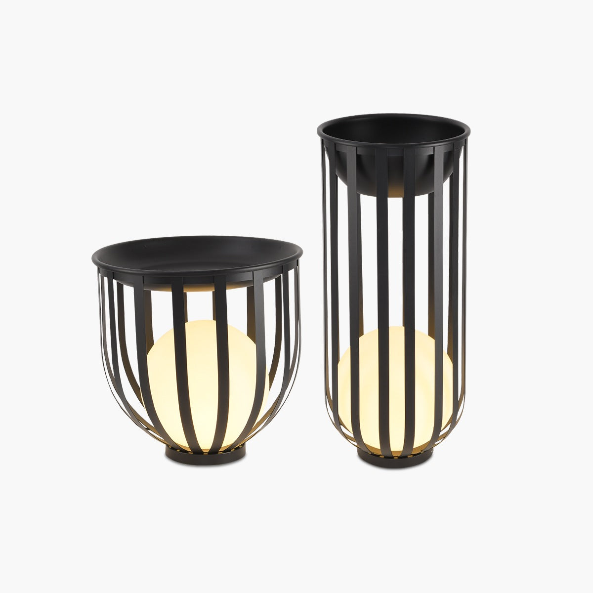Antizer Solar Flower Stand Outdoor Floor Lamp