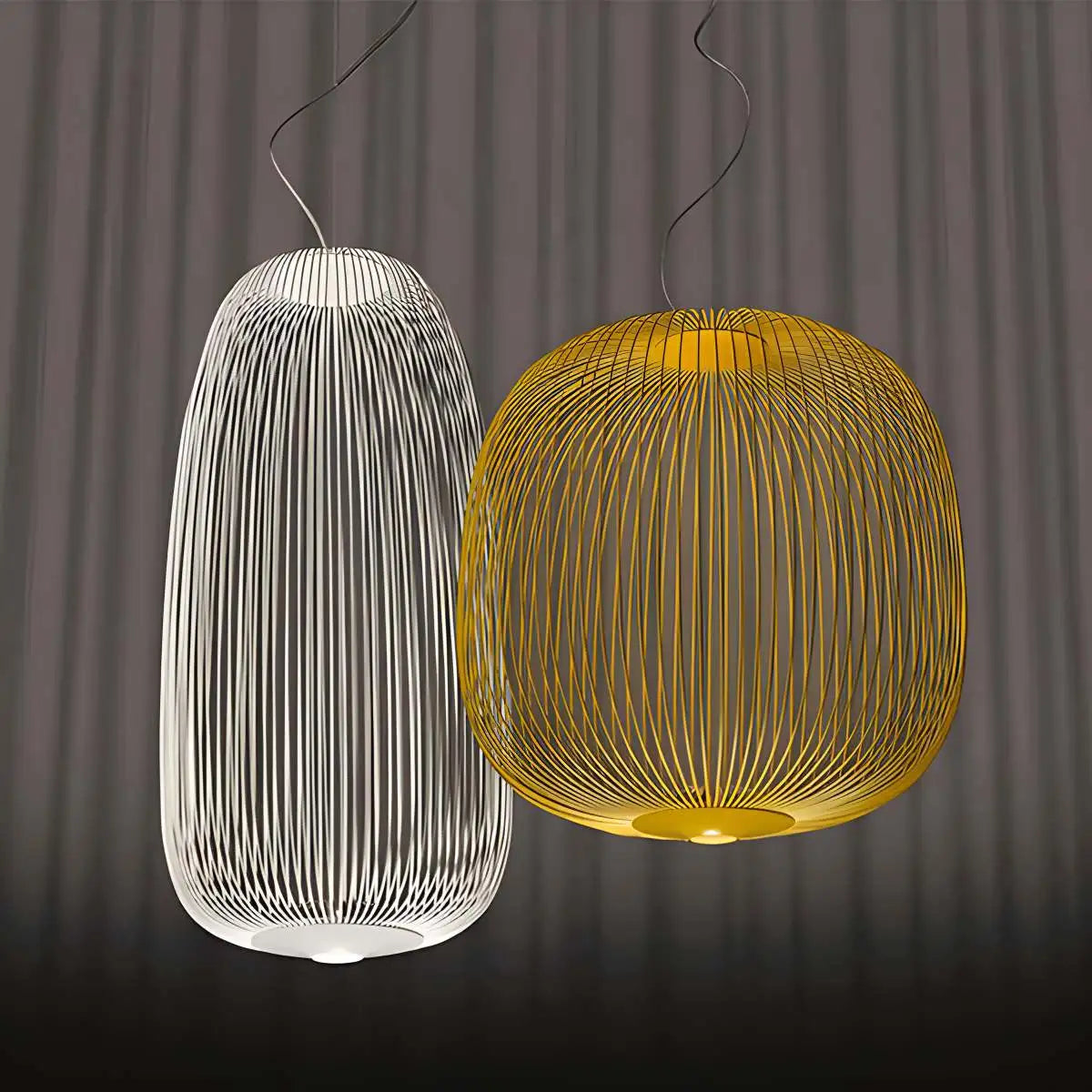 bird cage pendant light