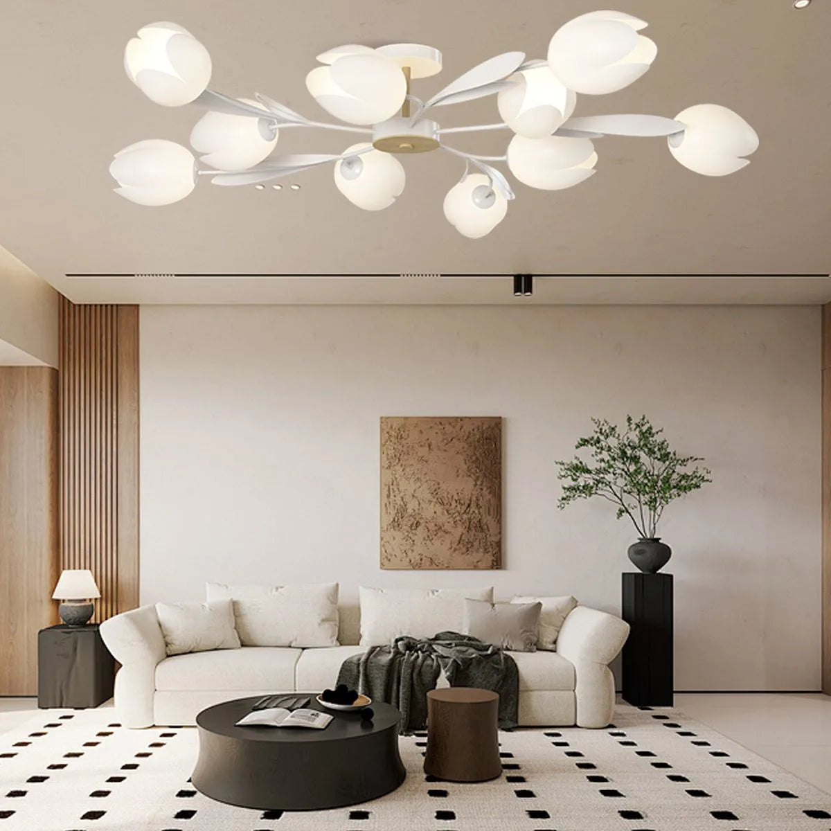 Antizer Magnolia Bud Living Room Chandelier
