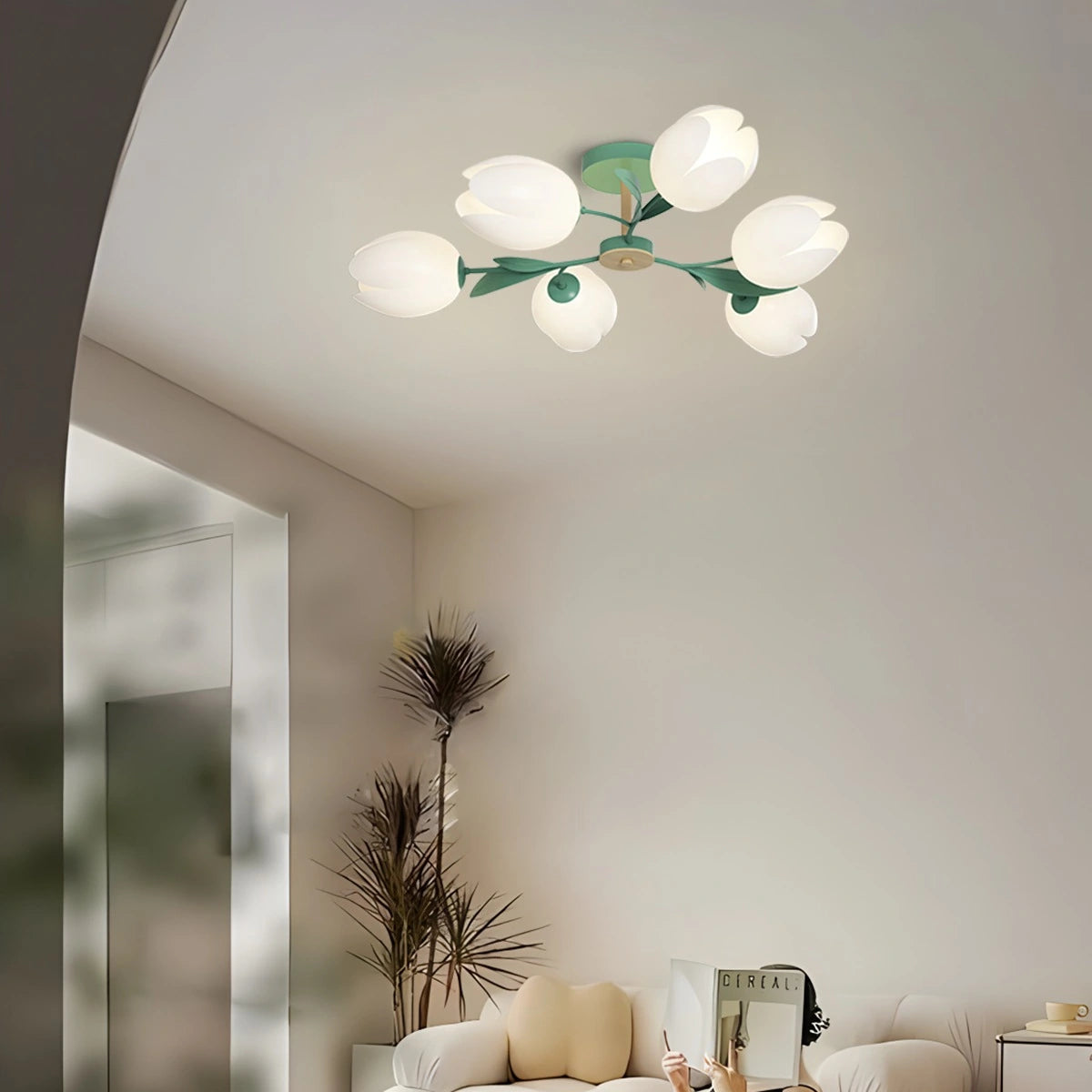 Antizer Magnolia Bud Living Room Chandelier