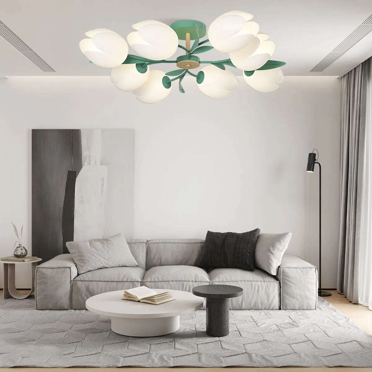Antizer Magnolia Bud Living Room Chandelier