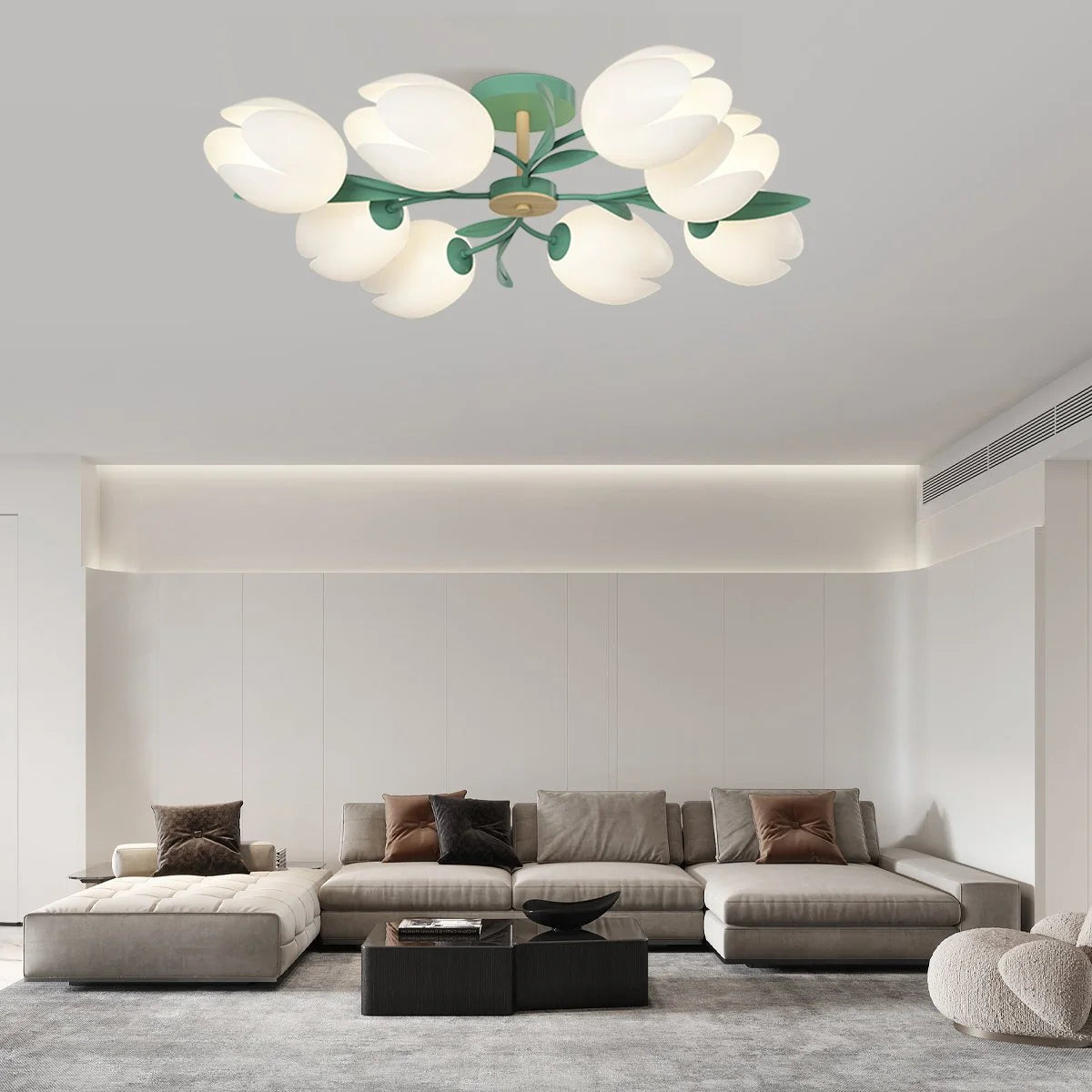 Antizer Magnolia Bud Living Room Chandelier
