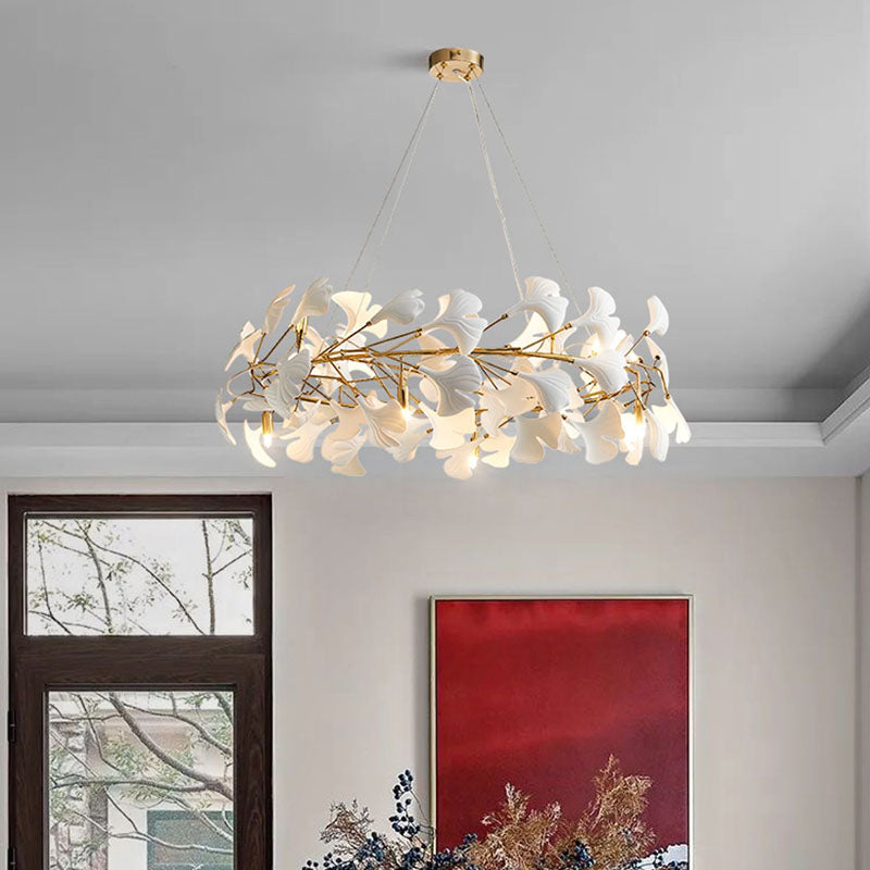Antizer Ginkgo Chandelier-C Hanging Light Fixtures