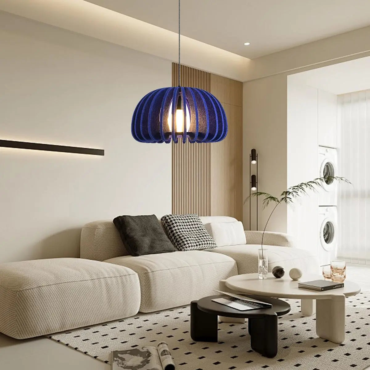 felt acoustic pendant light for living room