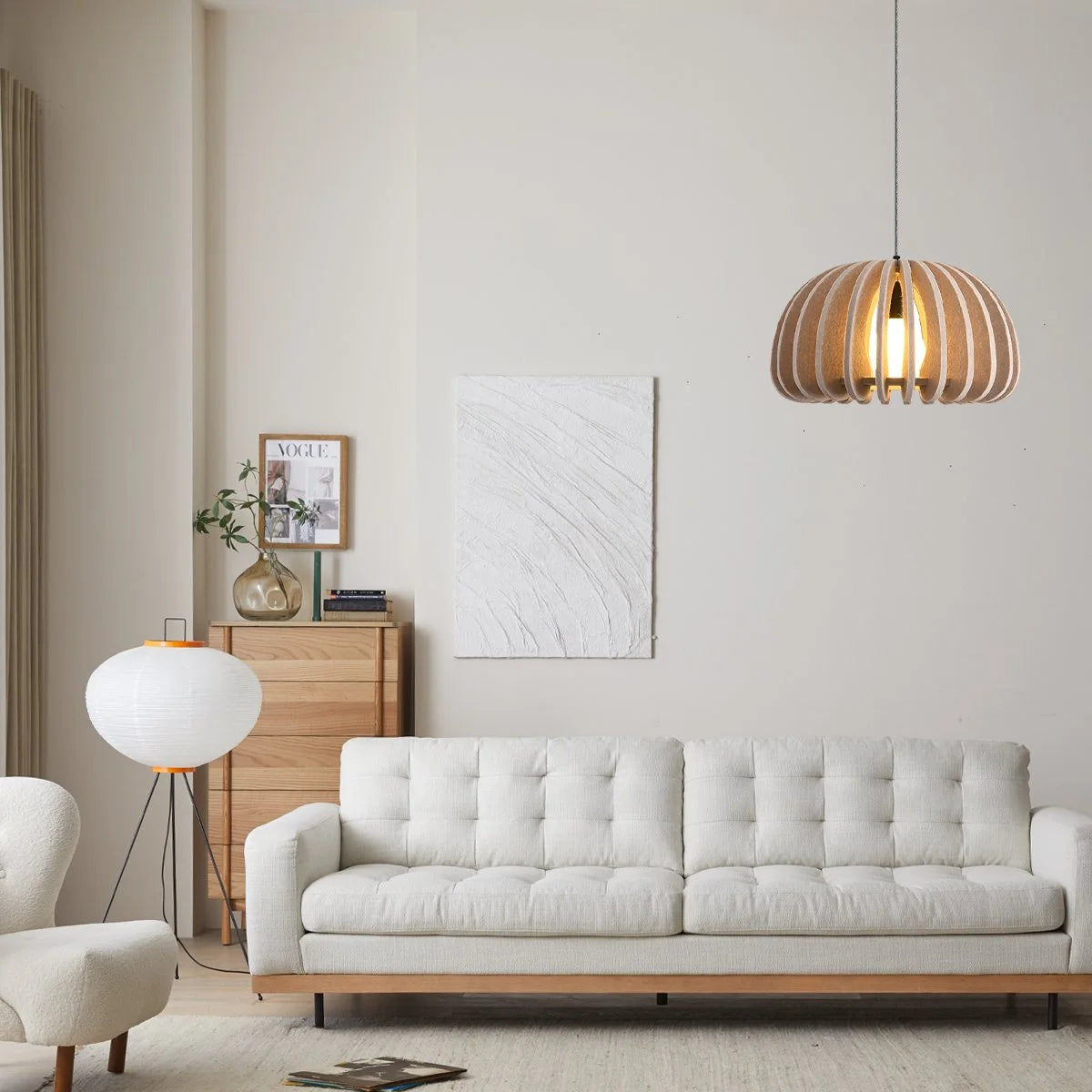 acoustic pendant light for dining room