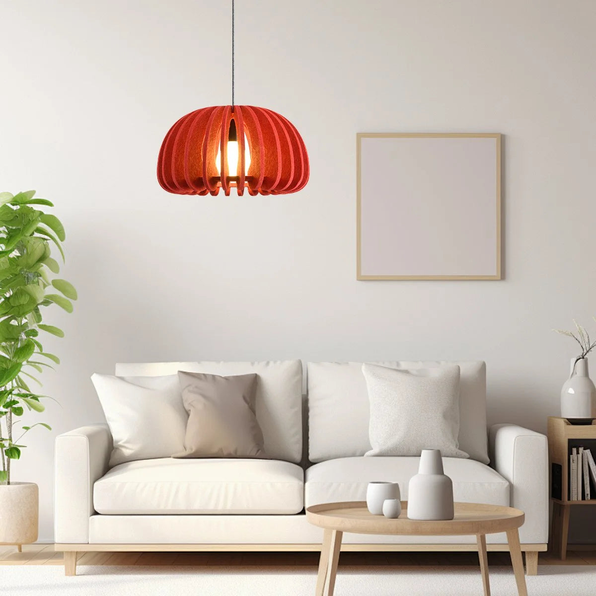 sound absorbing pendant light