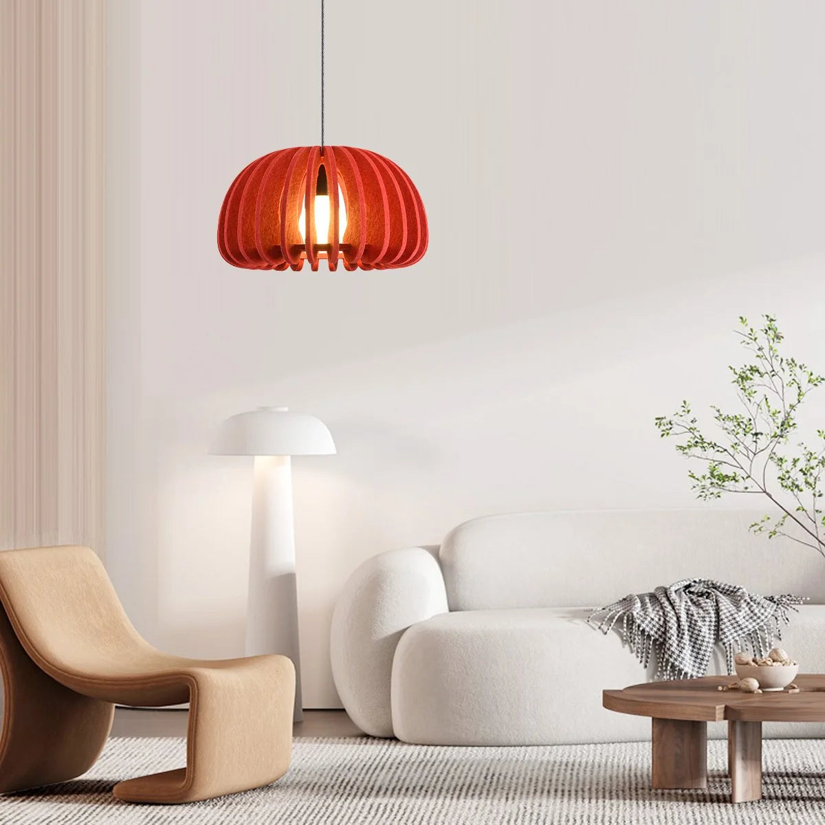 sound absorbing pendant light