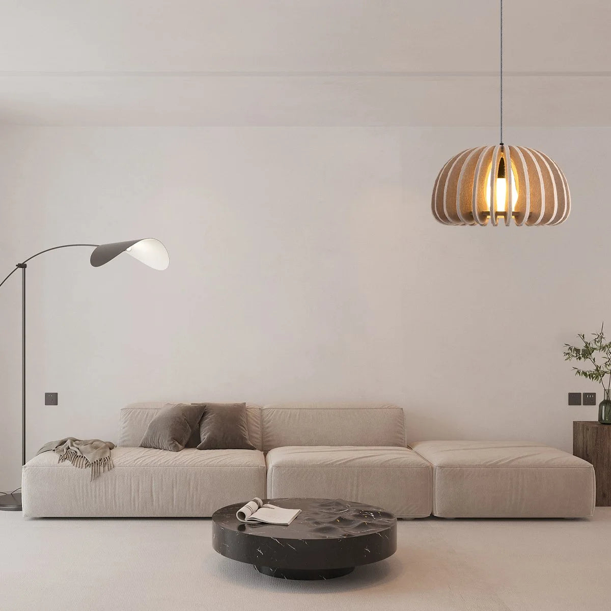 acoustic pendant light for living room