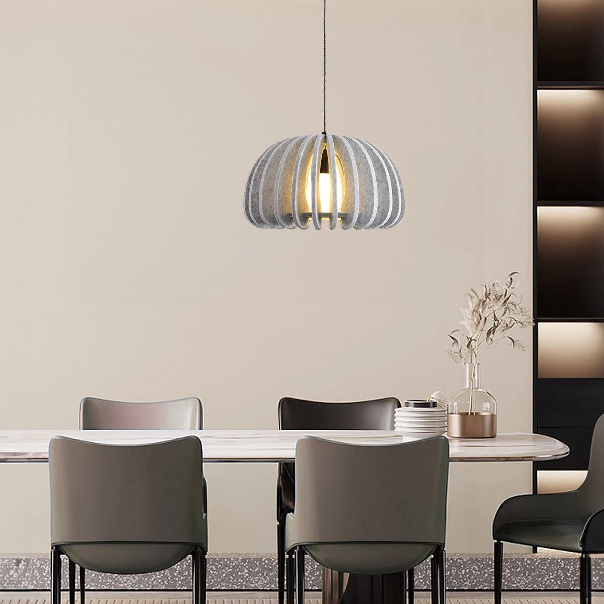 modern acoustic pendant light