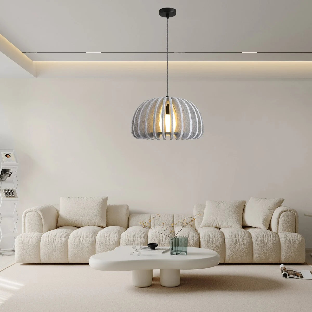 modern acoustic pendant light