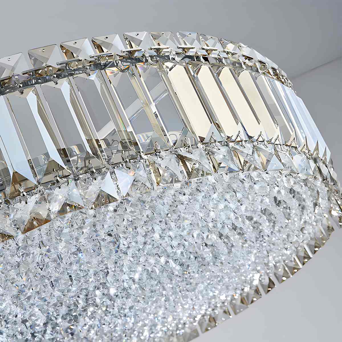 Antizer K9 Crystal Pendant Light for Dining Room