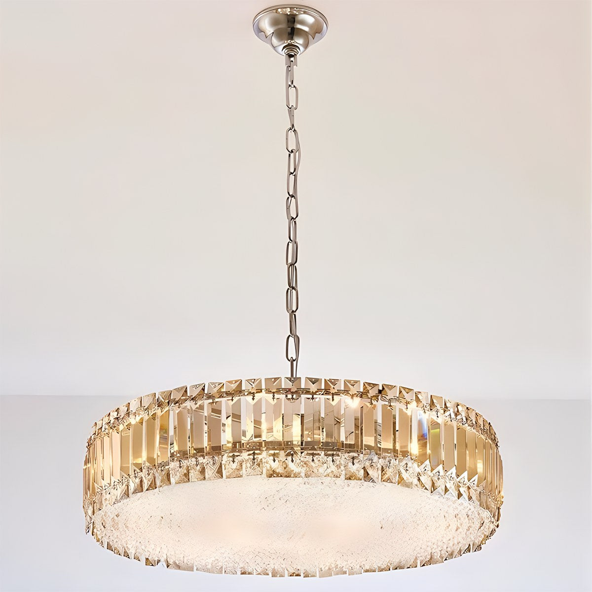 Antizer K9 Crystal Pendant Light for Dining Room