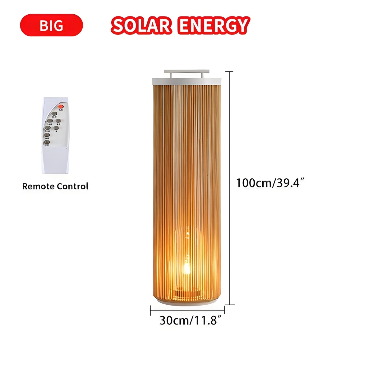 Antizer Solar Khaki Handheld Courtyard Light