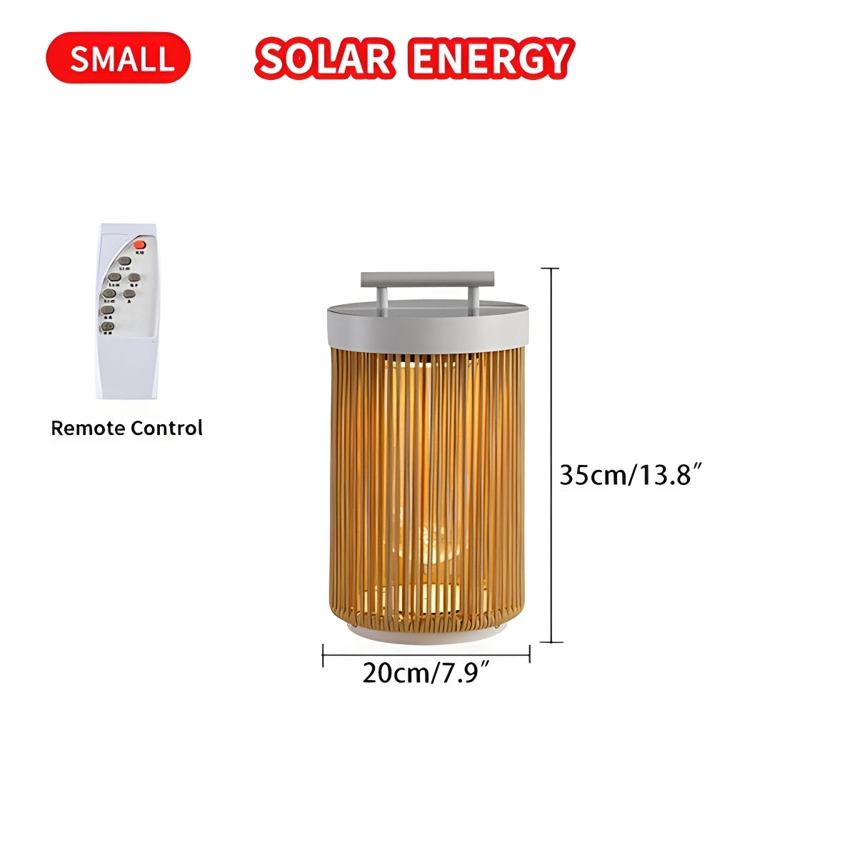 Antizer Solar Khaki Handheld Courtyard Light