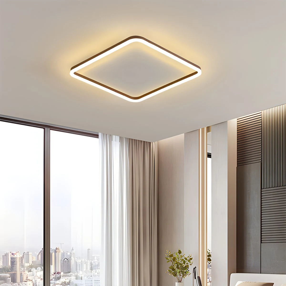 Antizer Modern Minimalism LED Square Ceiling Light