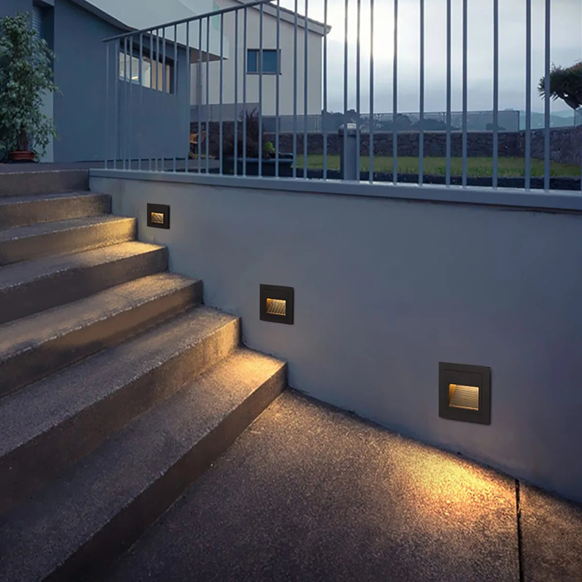 Antizer Outdoor Waterproof Induction Wall Light