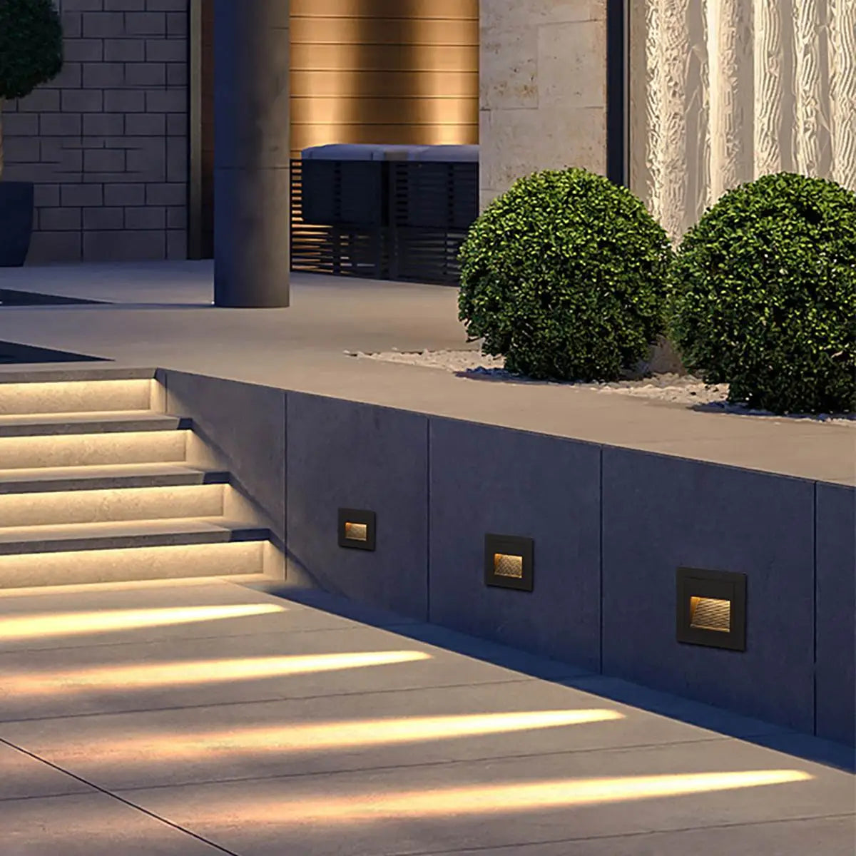 Antizer Outdoor Waterproof Induction Wall Light