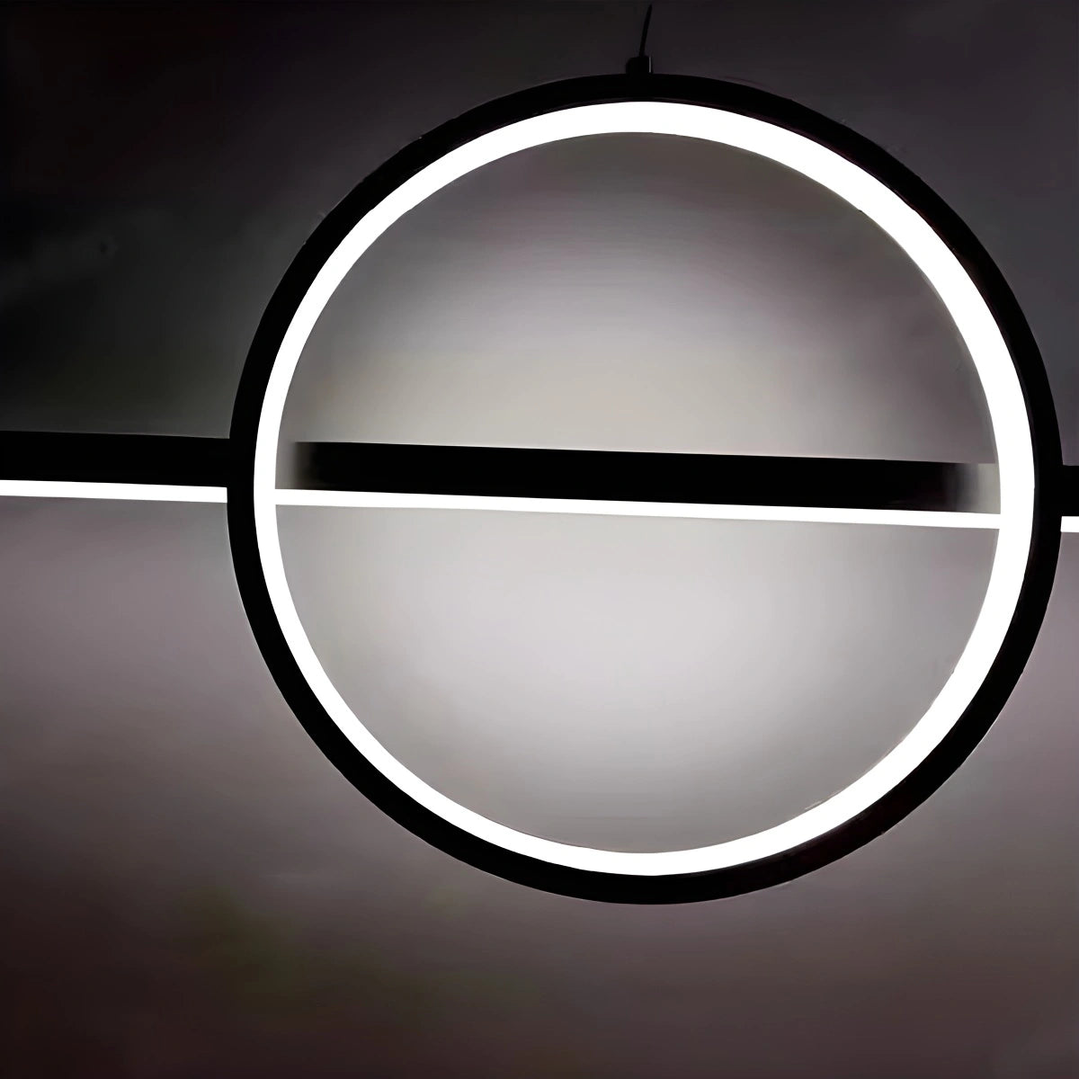 Antizer LED Minimalist Long Pendant Light for Kitchen Island