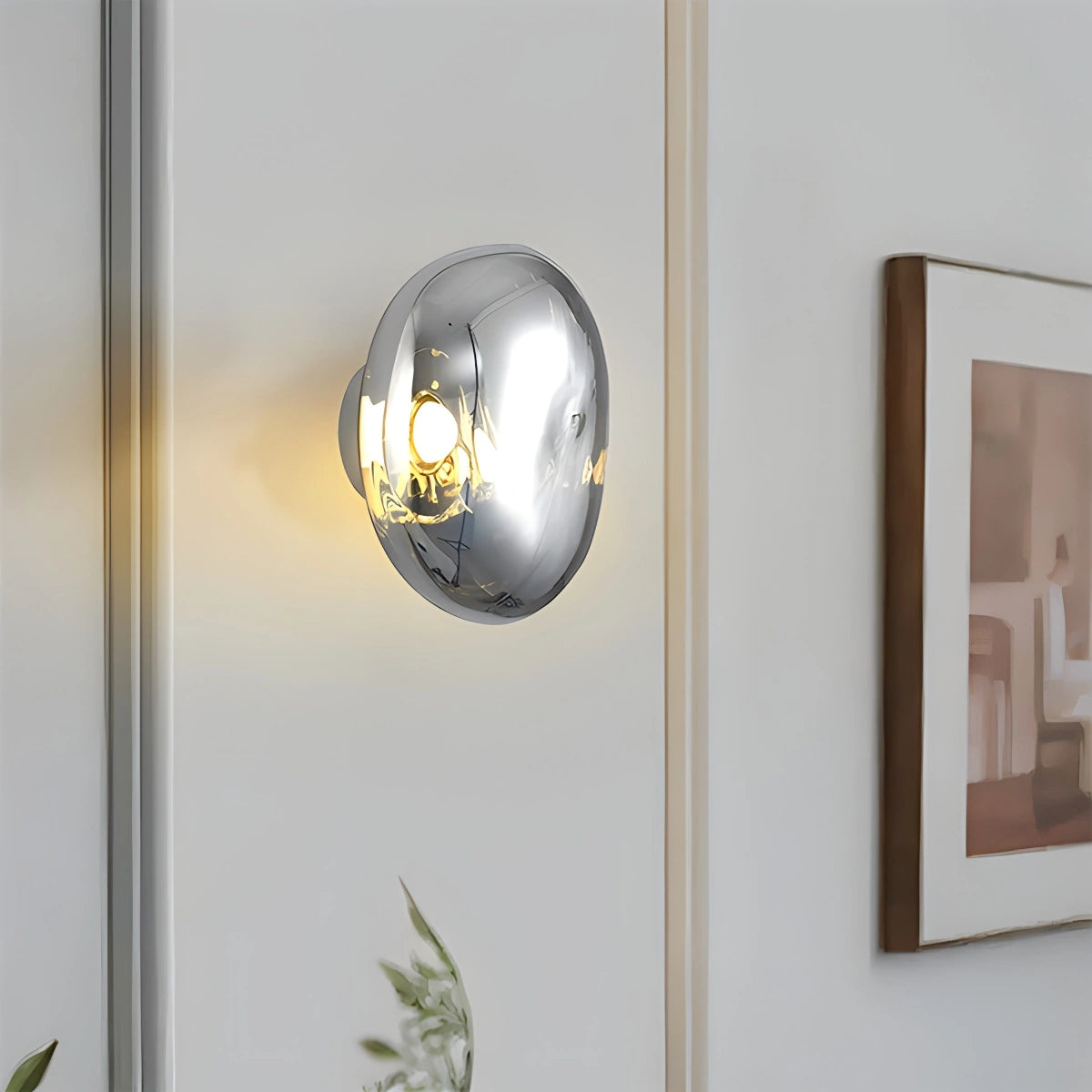 artistic lava wall sconce