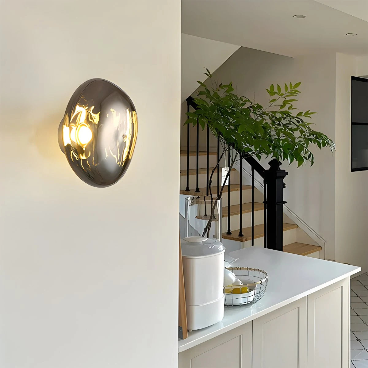 wall mounted lava lamp light