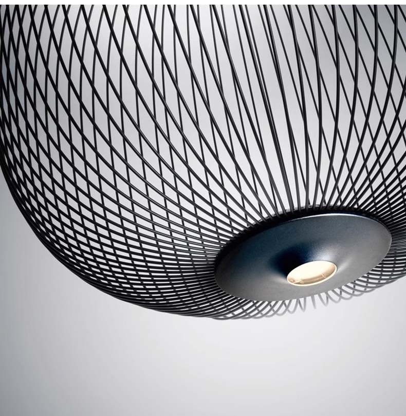 bird cage style pendant light