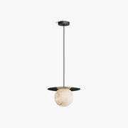 Antizer Luxury Spherical Natural Spanish Alabaster Pendant Light