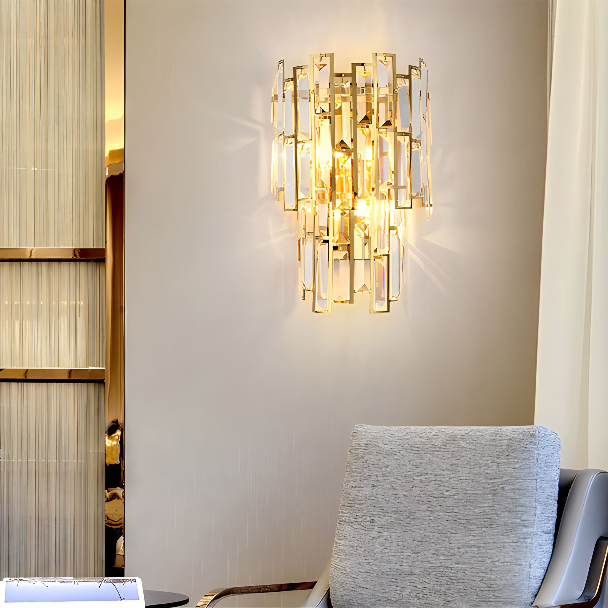 Antizer Lucienne Crystal Chandelier for Living Room