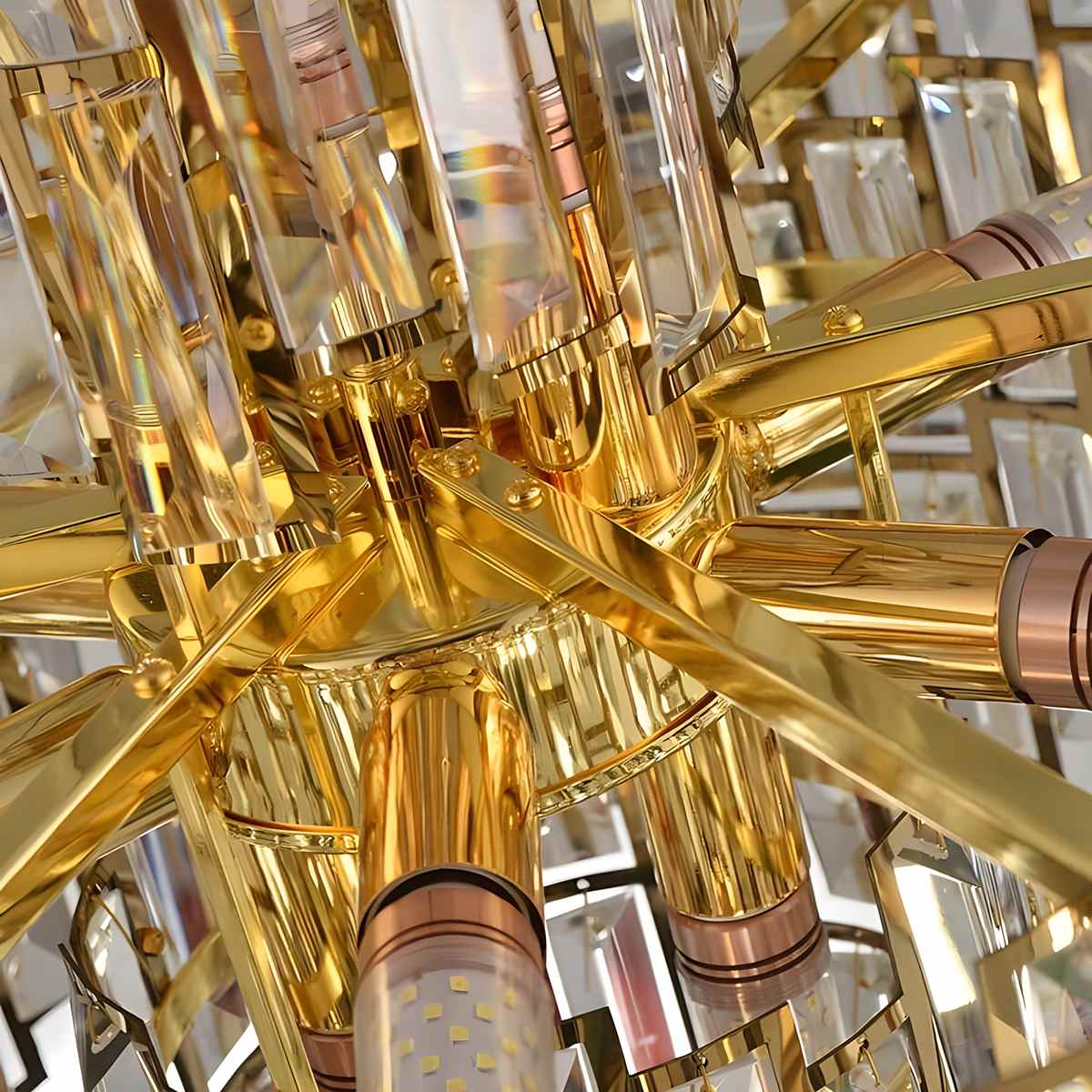 Antizer Lucienne Crystal Chandelier for Living Room
