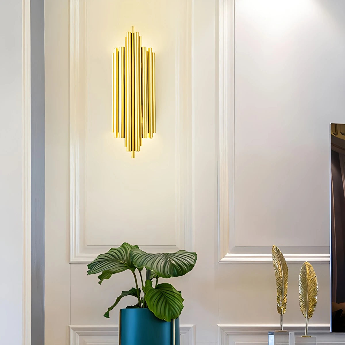Antizer Crystal Glass Luxury Wall Sconce