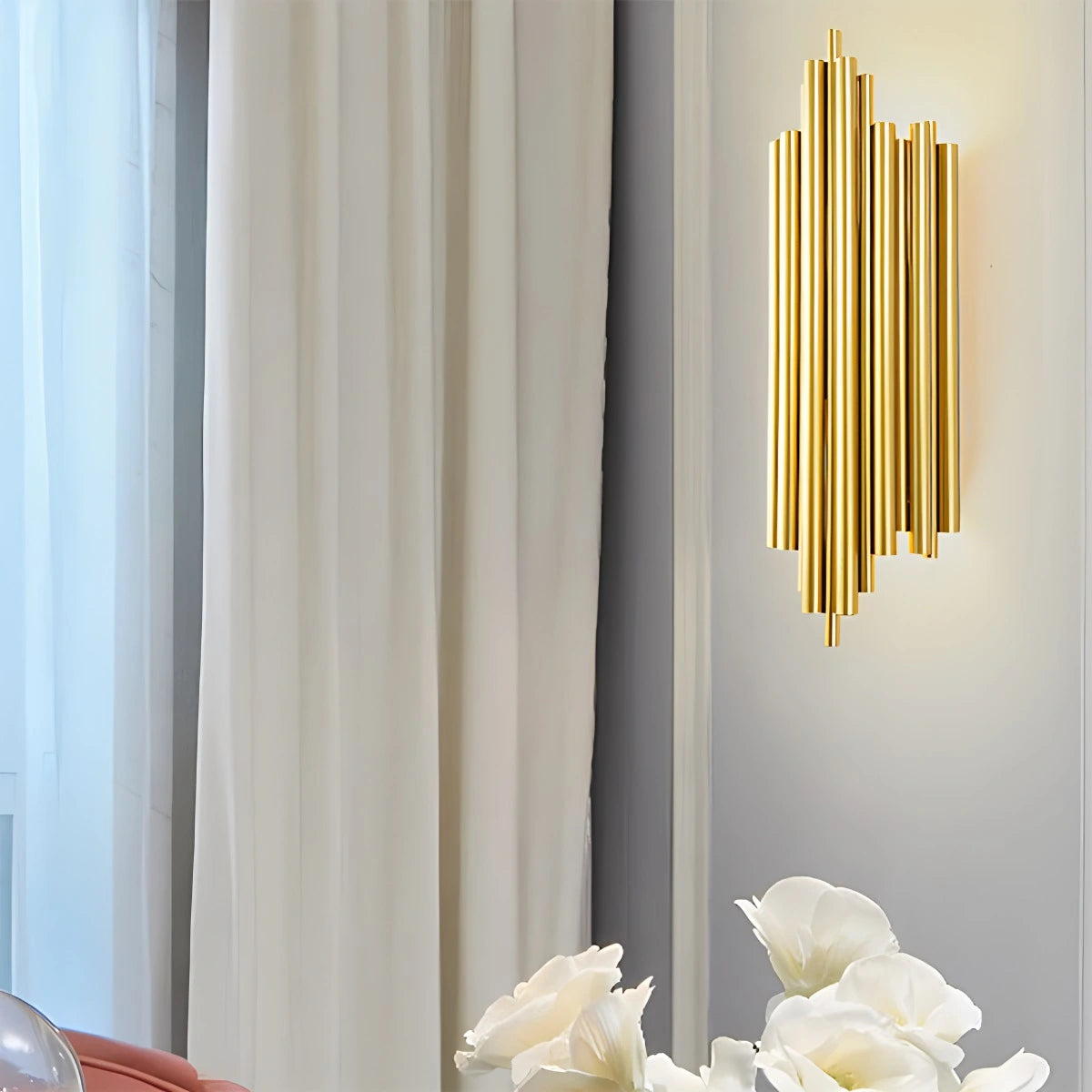 Antizer Crystal Glass Luxury Wall Sconce Style N 3 Colors