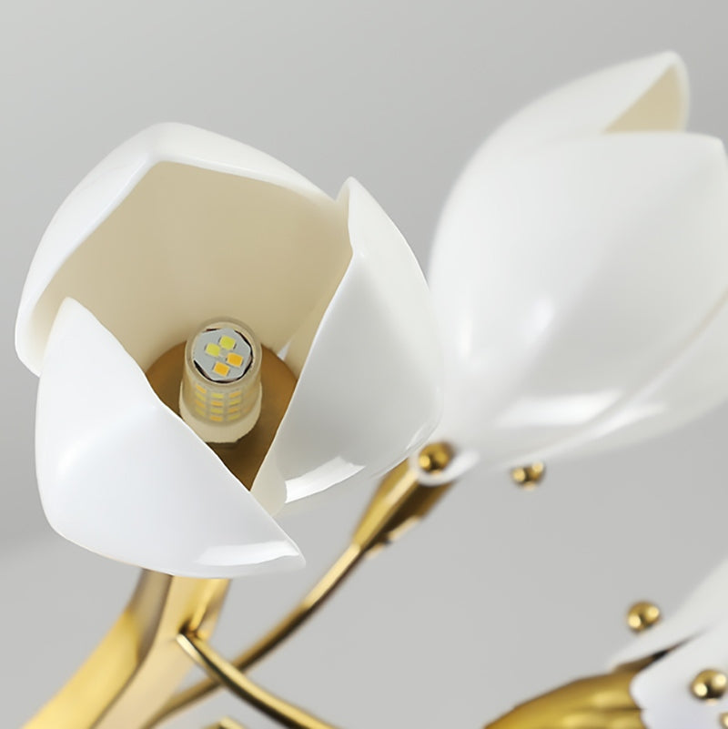 Antizer Ceramics Magnolia Chandelier