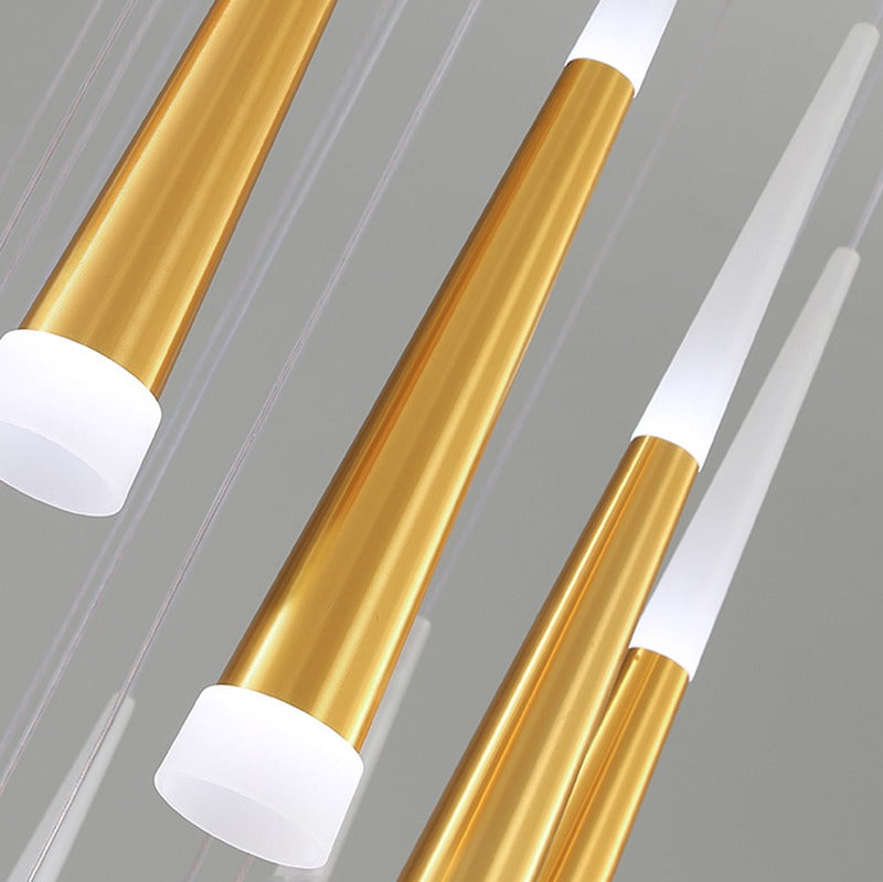 Antizer Meteor Shower Chandelier for Staircase