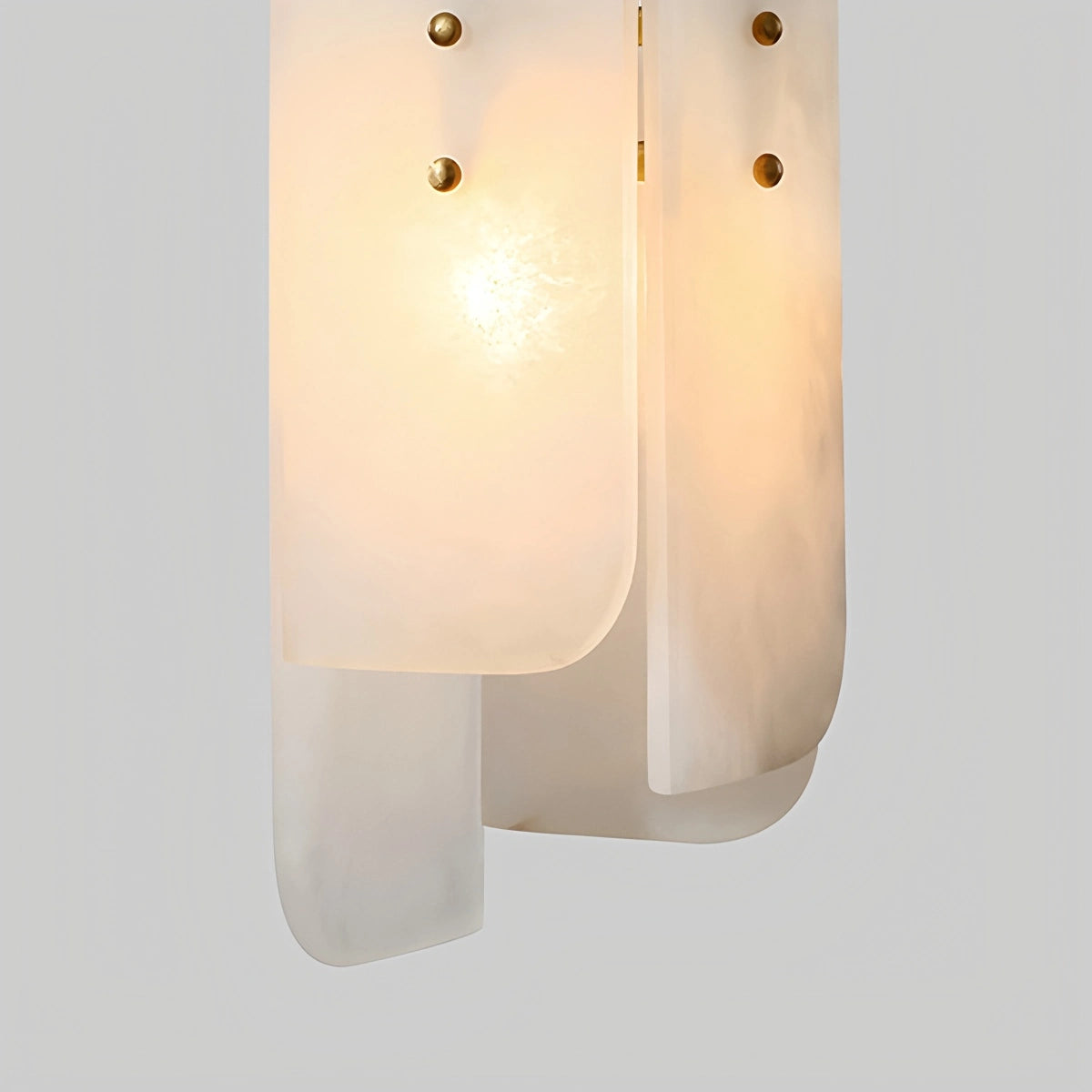 Antizer Minimalist Art Splicing Spanish Alabaster Pendant Light