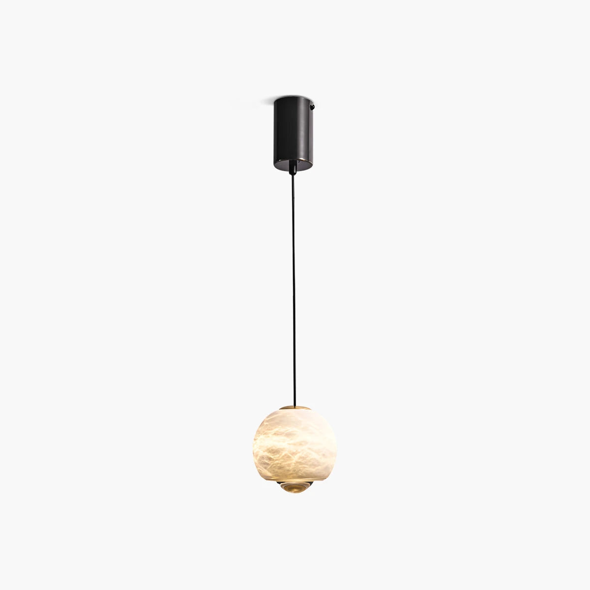 luxury alabaster pendant light