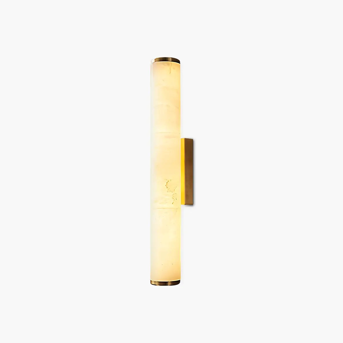 Antizer Modern Cylindrical Spanish Alabaster Wall Sconce
